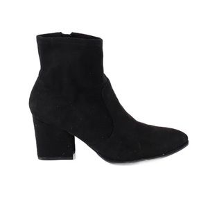 Marc Fisher black suede booties
